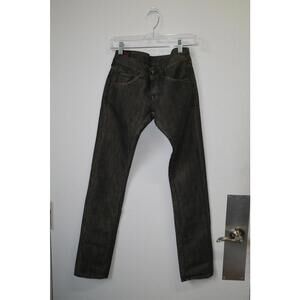 00's Evisu EU.ED Gold Logo Straight-Leg Jeans